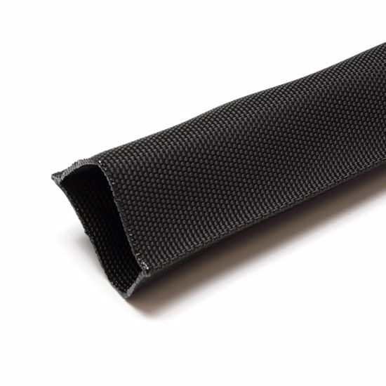 Obrázek z Textilní návlek pro hydraulické hadice, ø25 mm, -40 °C/ +100 °C, PP, černý 